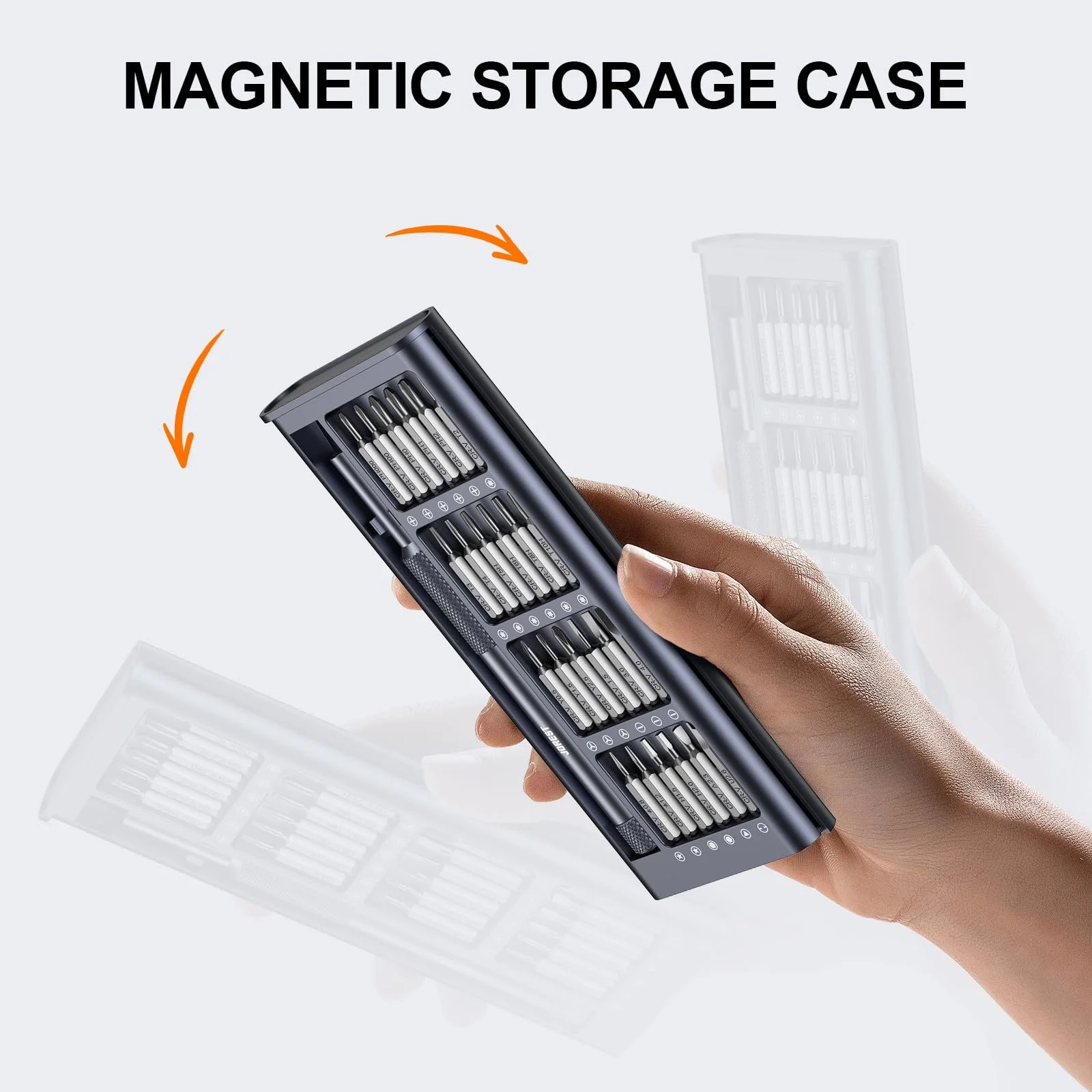 Набір прецизійних викруток JOREST 25 в 1, кишеньковий, фото №5