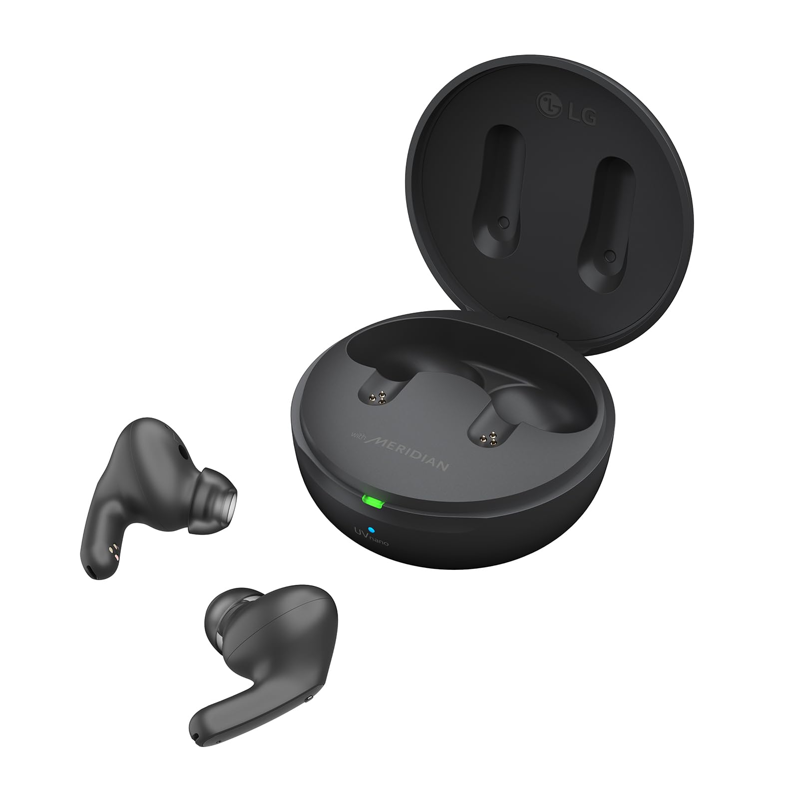 Наушники LG Tone Free DFP9 внутриканальные Bluetooth с Meridian Sound и активным шумоподавлением (ANC) черные, фото №4