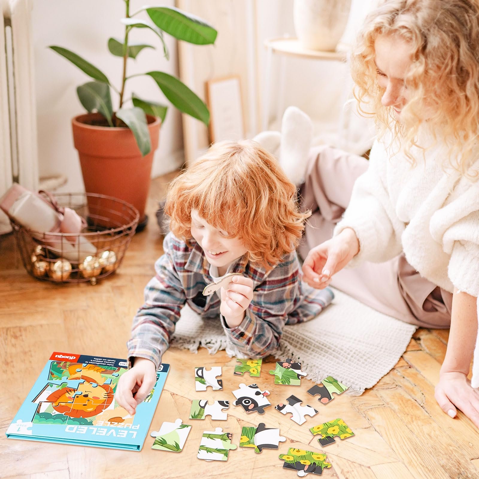 Магнітний пазл Тварини 3 в 1 від 2 років, фото №6 Магнітний пазл Тварини 3 в 1 від 2 років, фото №6