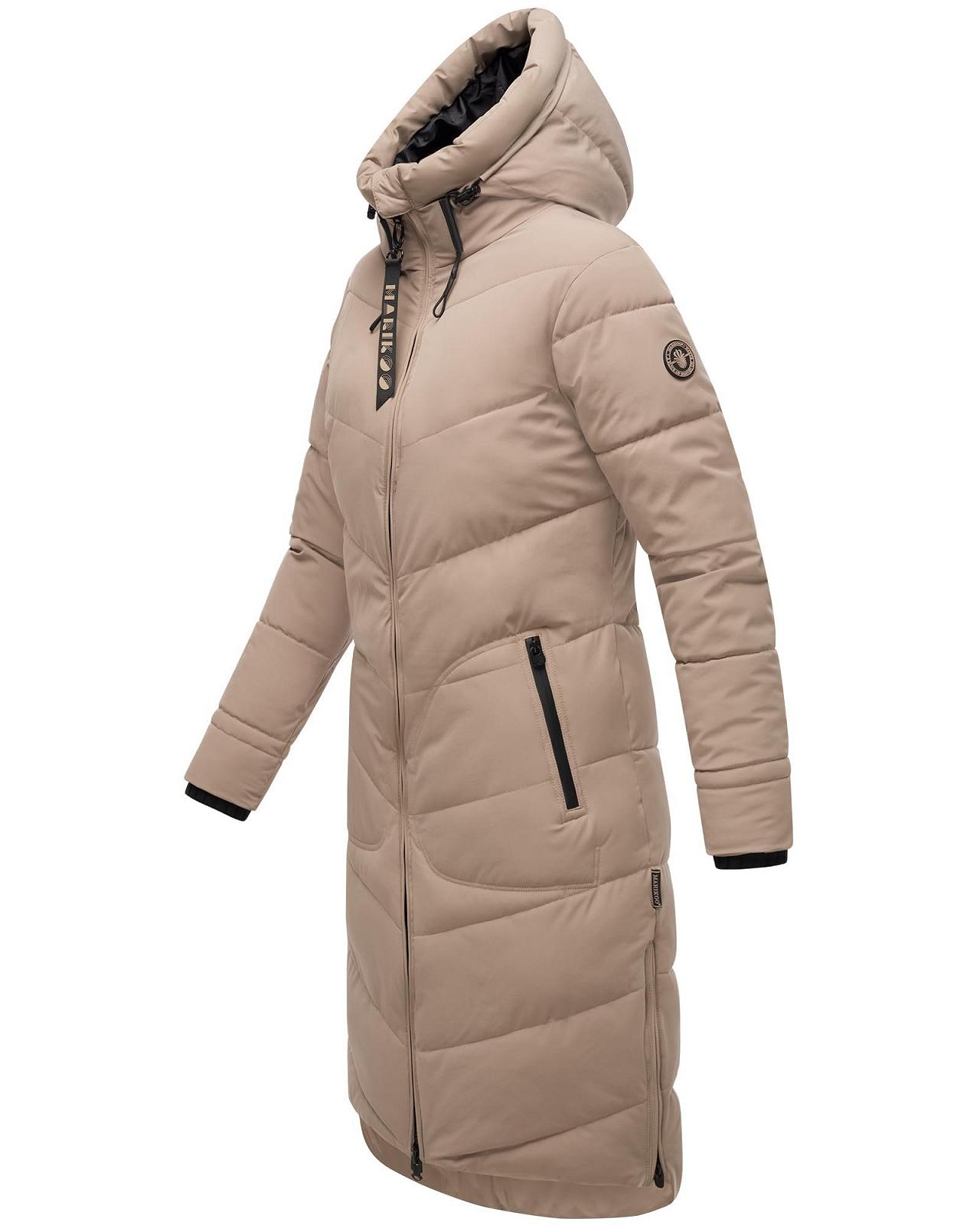 Пальто Зимнее MARIKOO Benikoo Женское Теплое, стеганое, элегантное, фото №3 Пальто Зимнее MARIKOO Benikoo Женское Теплое, стеганое, элегантное, фото №3