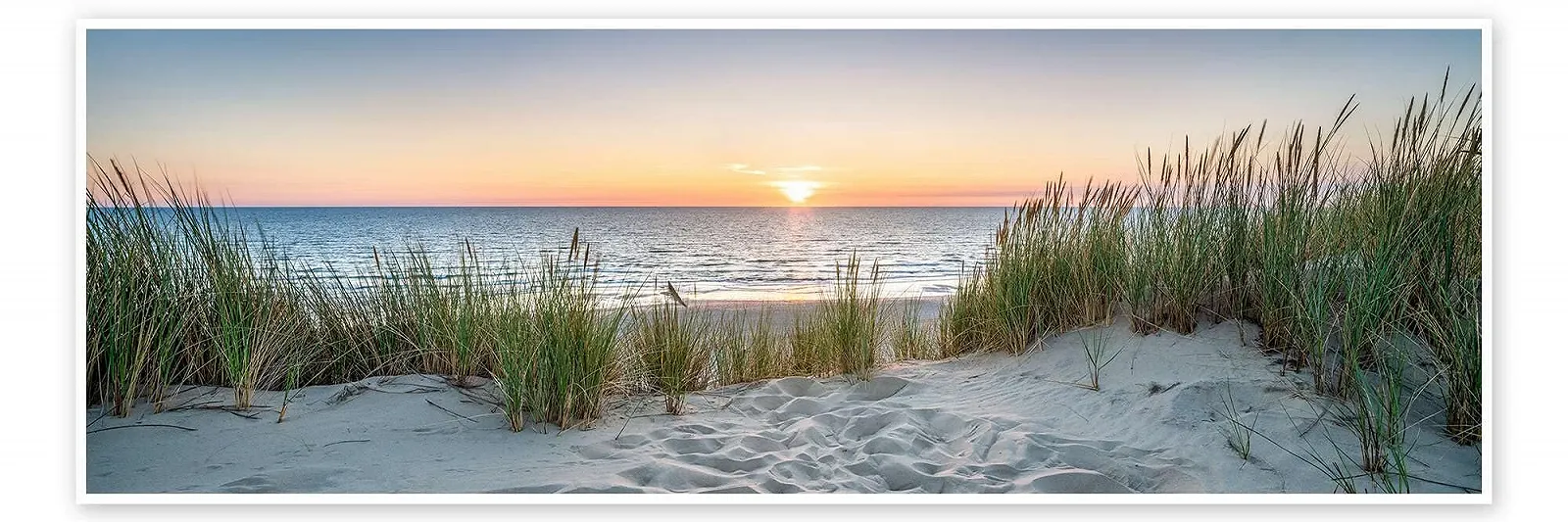 Постер Jan Christopher Becke Sunset on the Beach 90 x 30 см, фото №1
