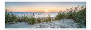 Постер Jan Christopher Becke Sunset on the Beach 90 x 30 см - Фото 1