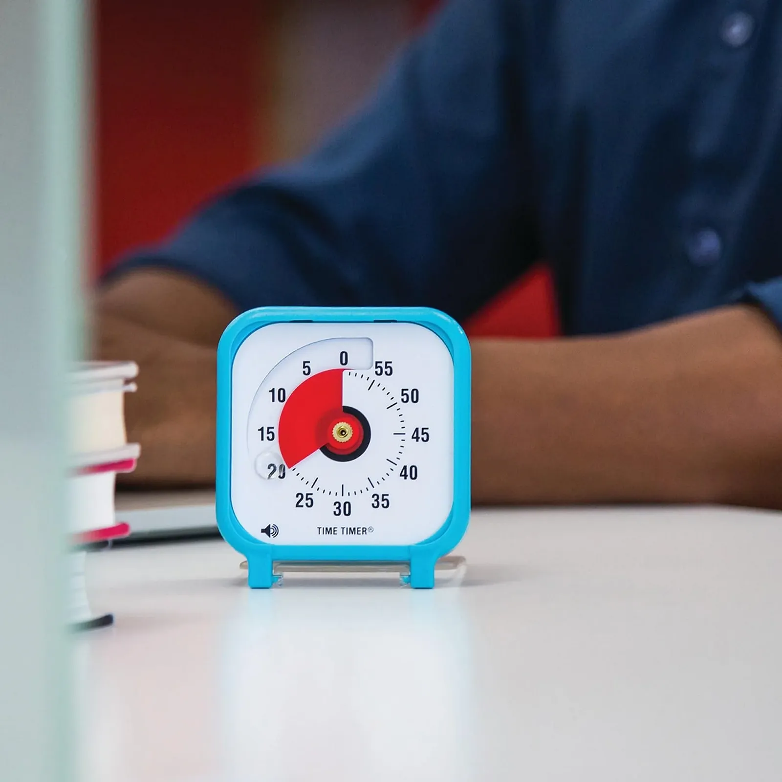 Таймер Time Timer Pocket 60 минут бирюзовый, фото №5 Таймер Time Timer Pocket 60 минут бирюзовый, фото №5