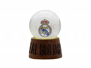 Снежный шар CYPBRANDS Real Madrid Герб Real Madrid Футбольный многоцветный Официальный продукт - Фото 1