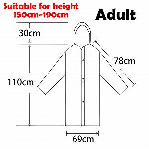 Детский дождевик LHLZNB для девочек и мальчиков, пончо, водонепроницаемый, портативный дождевик для взрослых, дождевое пончо, водонепроницаемый плащ с капюшоном и рукавами цена на synthetic.ua - Фото 1 Детский дождевик LHLZNB для девочек и мальчиков, пончо, водонепроницаемый, портативный дождевик для взрослых, дождевое пончо, водонепроницаемый плащ с капюшоном и рукавами synthetic.ua - Фото 1