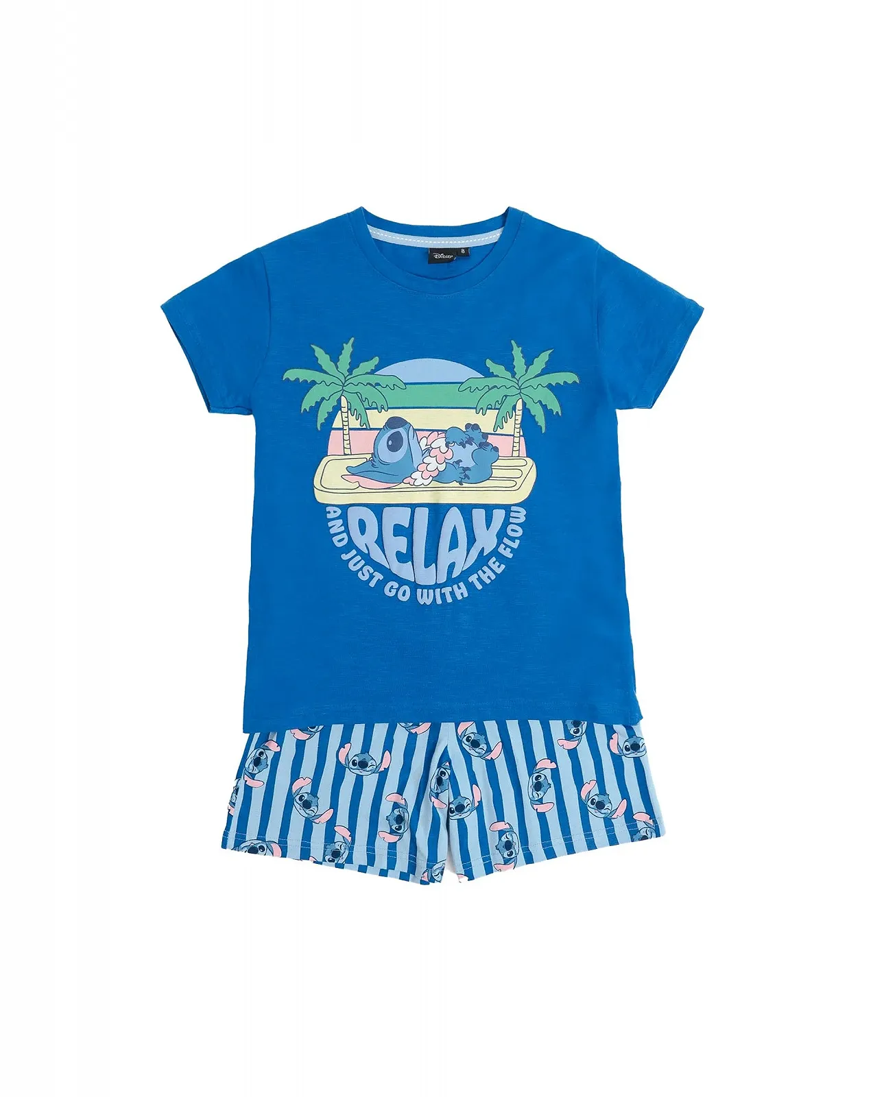 Дитяча піжама Disney Літня 100% бавовна, короткий рукав, фото №1