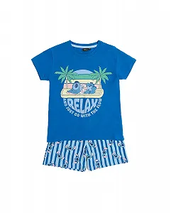 Дитяча піжама Disney Літня 100% бавовна, короткий рукав - Фото 1
