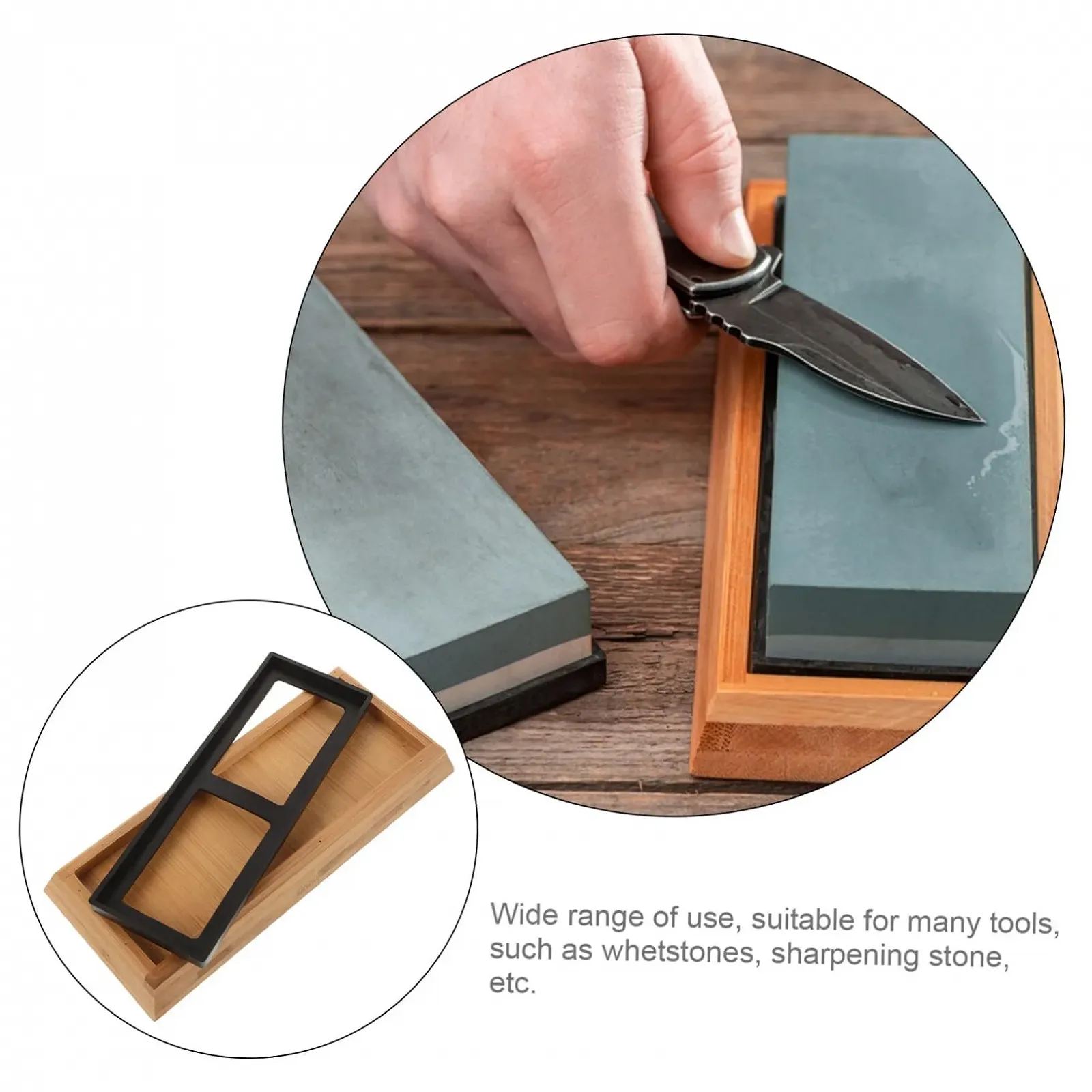 Тримач для точильного каменя VILLCASE 3 набори гумовий, фото №9