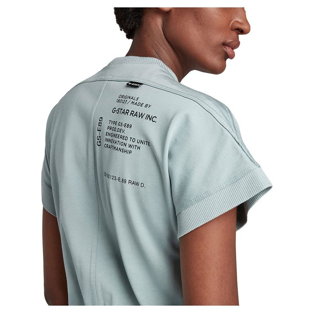 Женский комбинезон G-Star Button Text Jumpsuit Synthetic Blue - L, фото №5