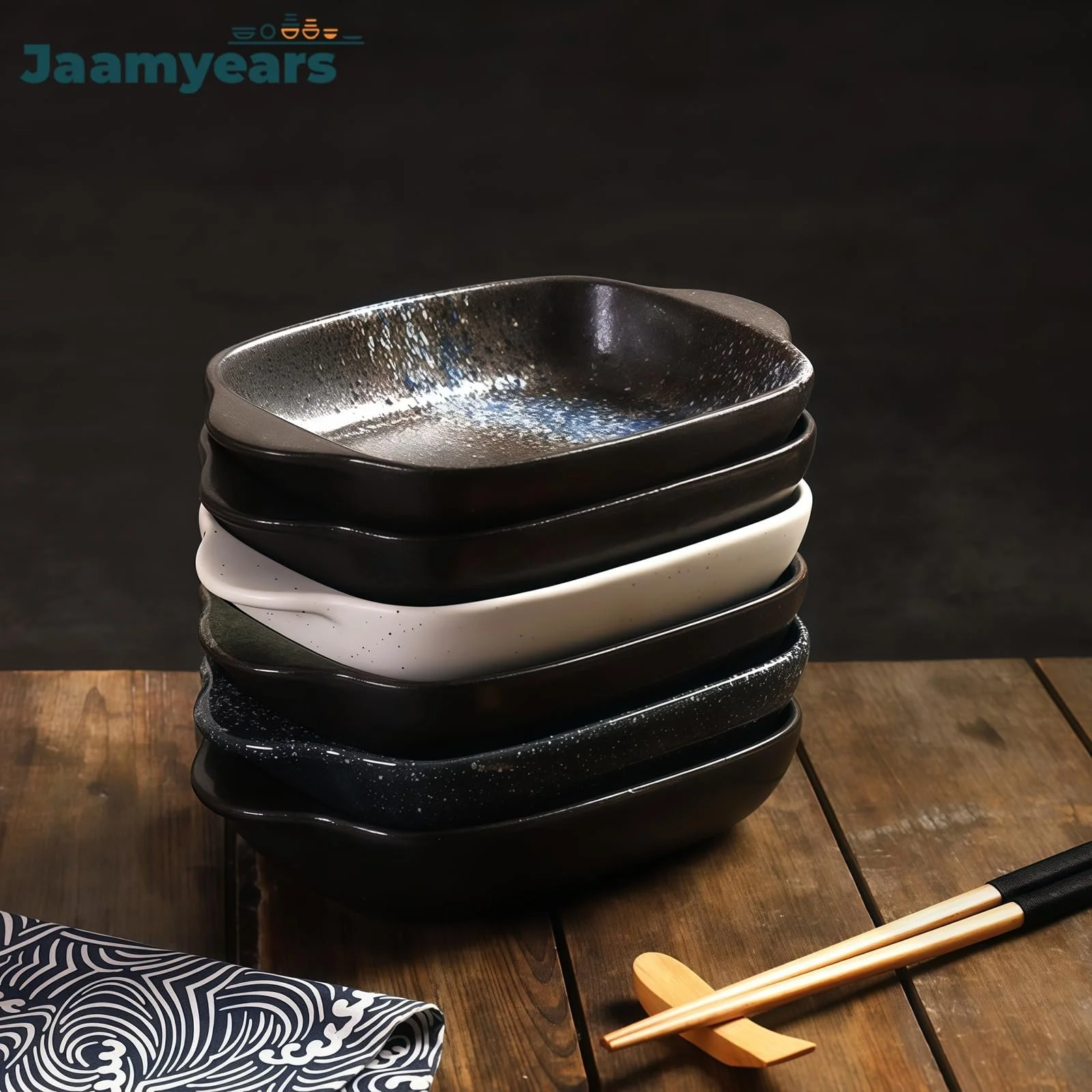 Форма для запікання прямокутна 600 мл керамічна для лазаньї, фото №3