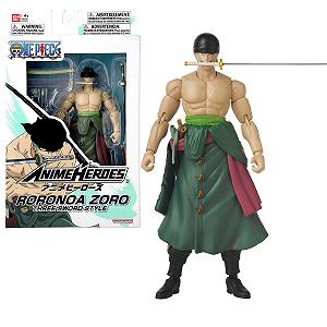 Фігурка Bandai Anime Heroes One Piece Lorenor Zorro Three Sword Style 17 cm - Фото 1