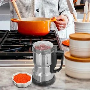 Електрична кавомолка для спецій та зернових synthetic.ua - Фото 1