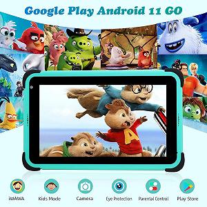 Планшет 8" Weelikeit C85W 2/32GB 4 ядра Android 13 Чорно-зелений synthetic.ua - Фото 1