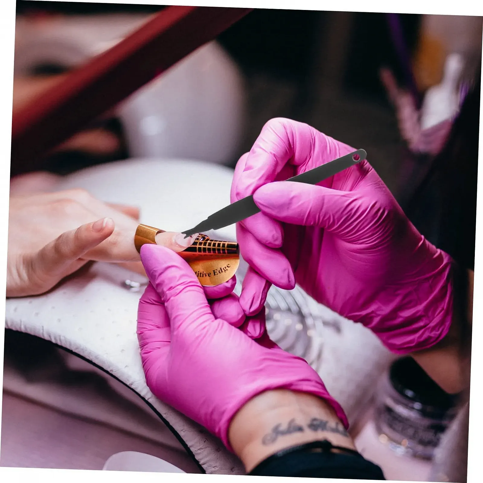 Набор инструментов для маникюра и педикюра PACKOVE 10 предметов, фото №8