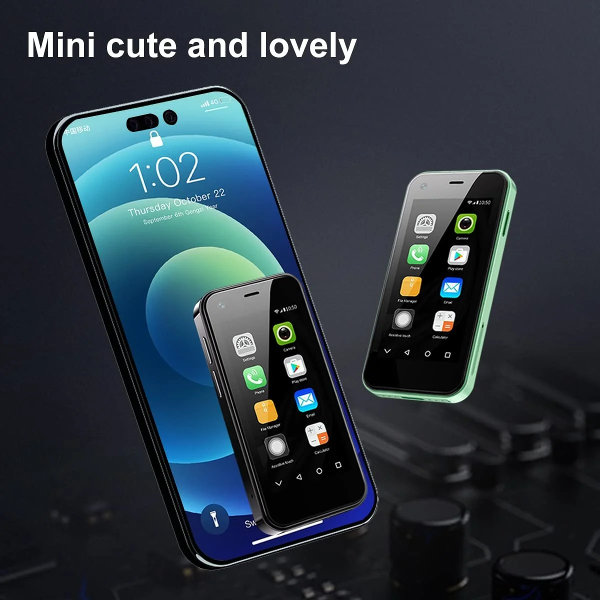 Смартфон Mini XS13 3G Android 9.0 2GB RAM 16GB ROM 5.0MP Black, фото №5