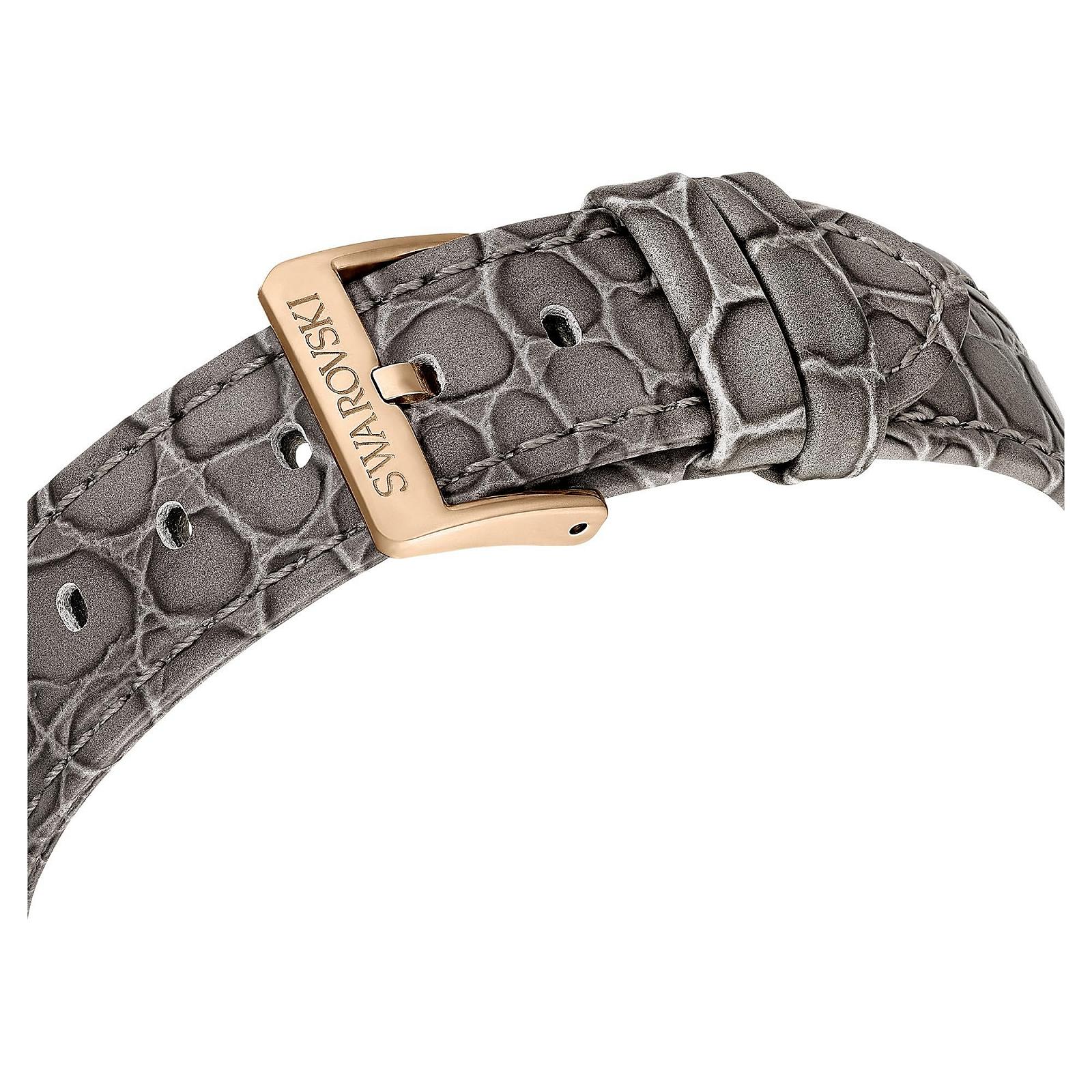 Часы Swarovski Octea Chrono Kollektion Хронограф Swiss Made с розово-золотым покрытием и кожаным ремешком, фото №6 Часы Swarovski Octea Chrono Kollektion Хронограф Swiss Made с розово-золотым покрытием и кожаным ремешком, фото №6