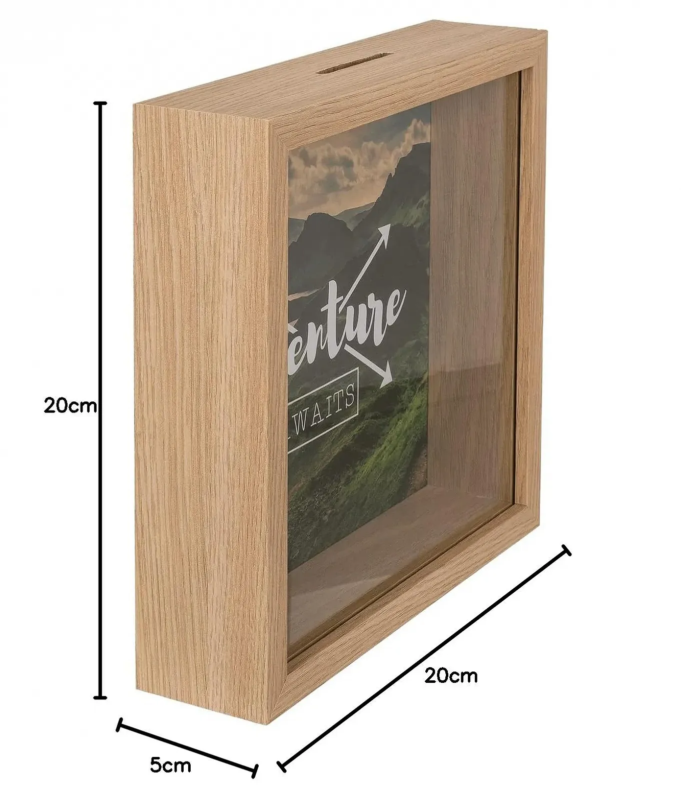 Скарбничка Дерев'яна Adventure Awaits, фото №5