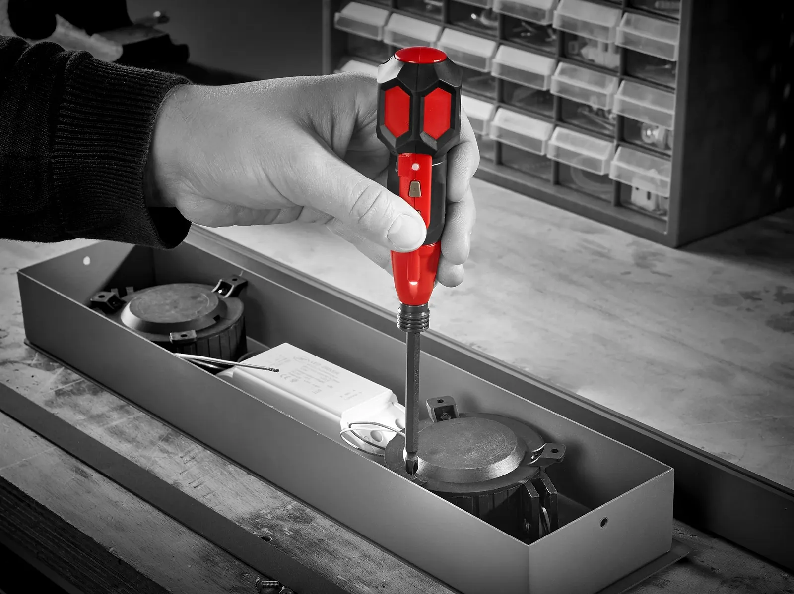 Електрична викрутка PDS 3 10 Нм 1/4 дюйма LED USB Компактна, фото №3