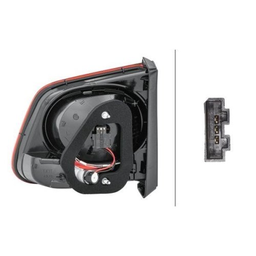 Задний фонарь HELLA 2SA 009 692-091 для VW, левый, фото №2 Задний фонарь HELLA 2SA 009 692-091 для VW, левый, фото №2