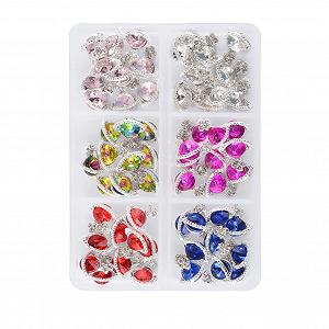 Прикраса для нігтів yaoqijie Планета 10 мм x 10 мм 02 - Фото 1