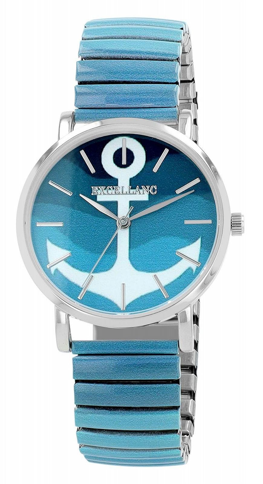 Жіночий годинник Excellanc з браслетом з нержавіючої сталі з іонним покриттям, фото №1