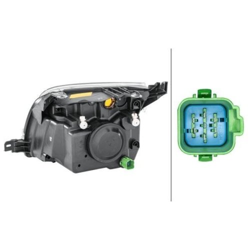 Фара HELLA 1ED 247 026-261 для FORD, права, фото №2