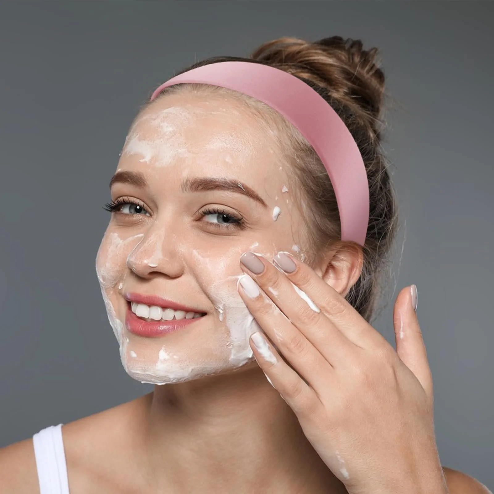 Обруч Sibba Тканинний Пластиковий Різнокольоровий, фото №7