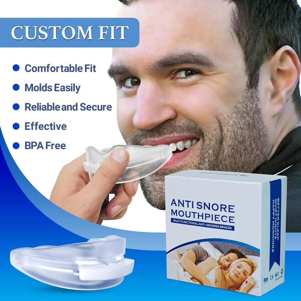 Капа для сна от скрежета зубов Crunch Splint Набор для защиты от храпа Многоразовая, фото №3