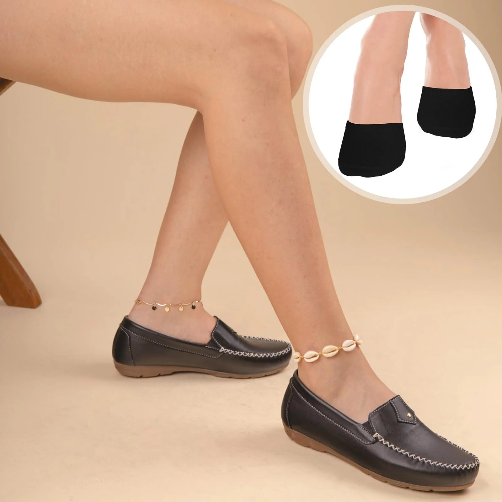 Шкарпетки-слідки Жіночі Літні Невидимі, 9 пар, фото №5