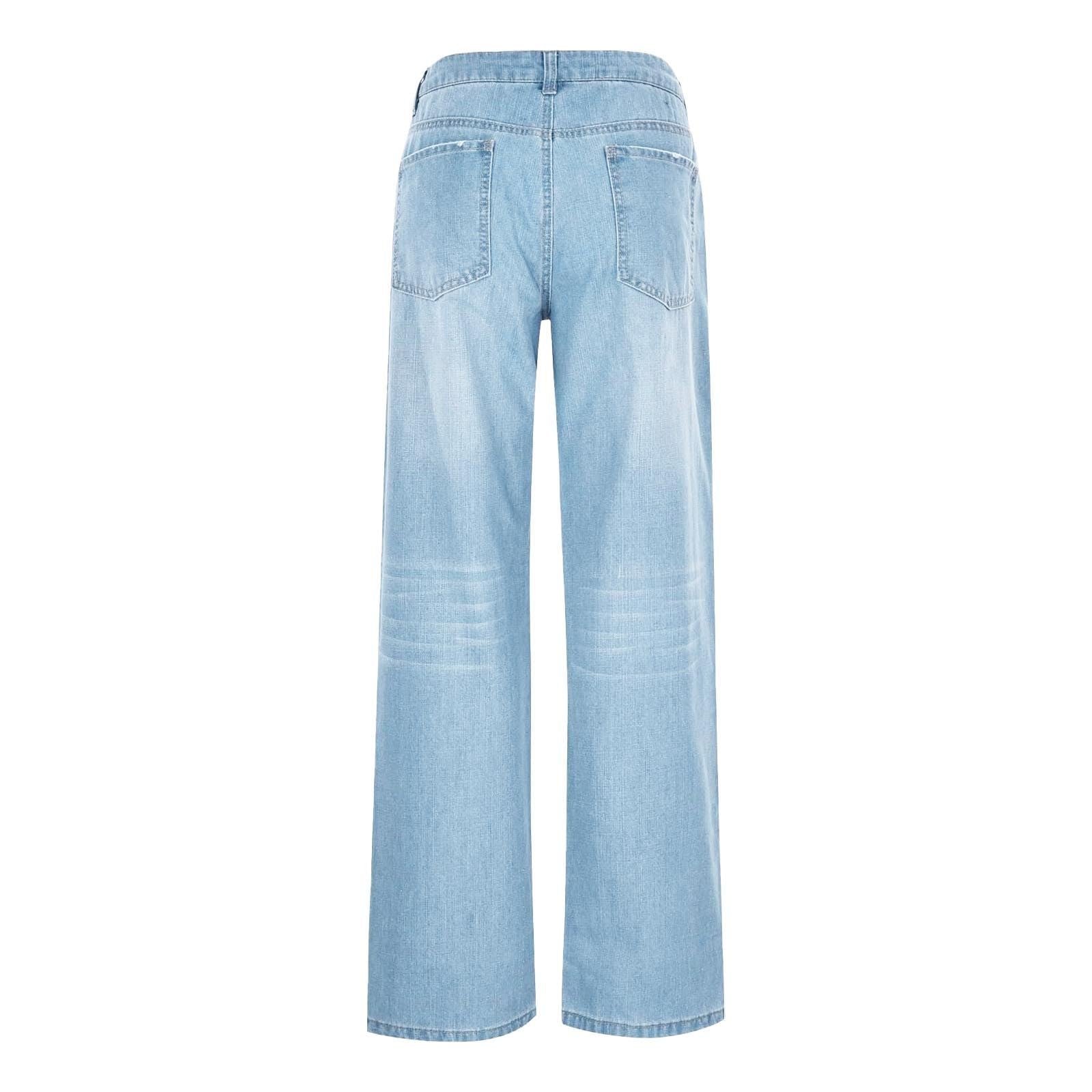 Прямі джинси для жіно із низькою посадкою, фото №5 Прямі джинси для жіно із низькою посадкою, фото №5