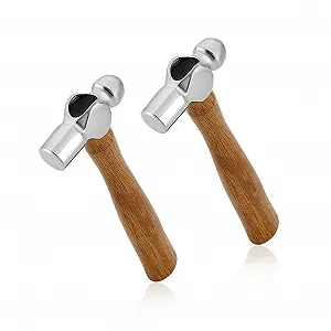 Молоток с шариковым бойком PH PandaHall Mini 4 oz Carbon Steel 15.8 см (2 шт.) - Фото 1
