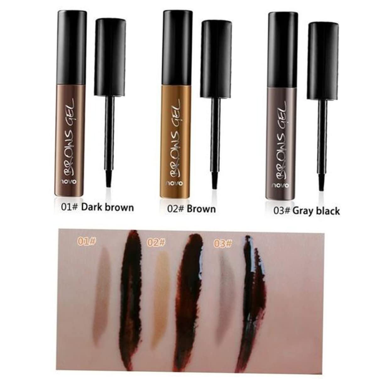 Гель для бровей Beavorty Набор из 3, фото №3