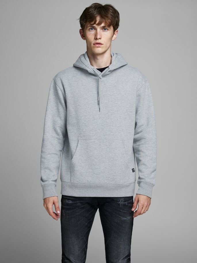 Свитшот Jack&Jones SWEAT HOOD NOOS 12161145 Серый XL, фото №1