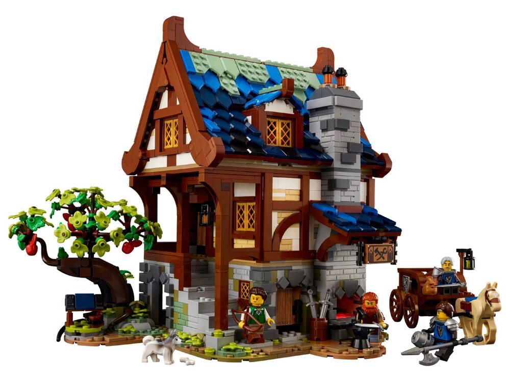 Детские конструкторы LEGO Средневековая кузня 21325, фото №3