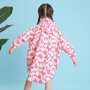 Дощовик для дітей Дівчатка Хлопчики Вітрозахисна Дощова Куртка synthetic.ua - Фото 1