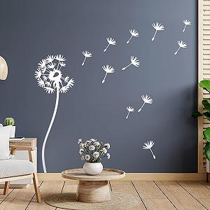Наклейка на стену Dandelion Set II 6 размеров самоклеящаяся - Фото 1
