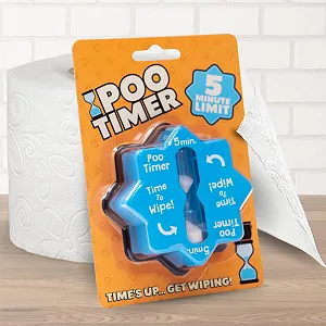 Таймер Boxer Gifts OT2054 Poo Timer Blue цена на synthetic.ua - Фото 1 Таймер Boxer Gifts OT2054 Poo Timer Blue synthetic.ua - Фото 1