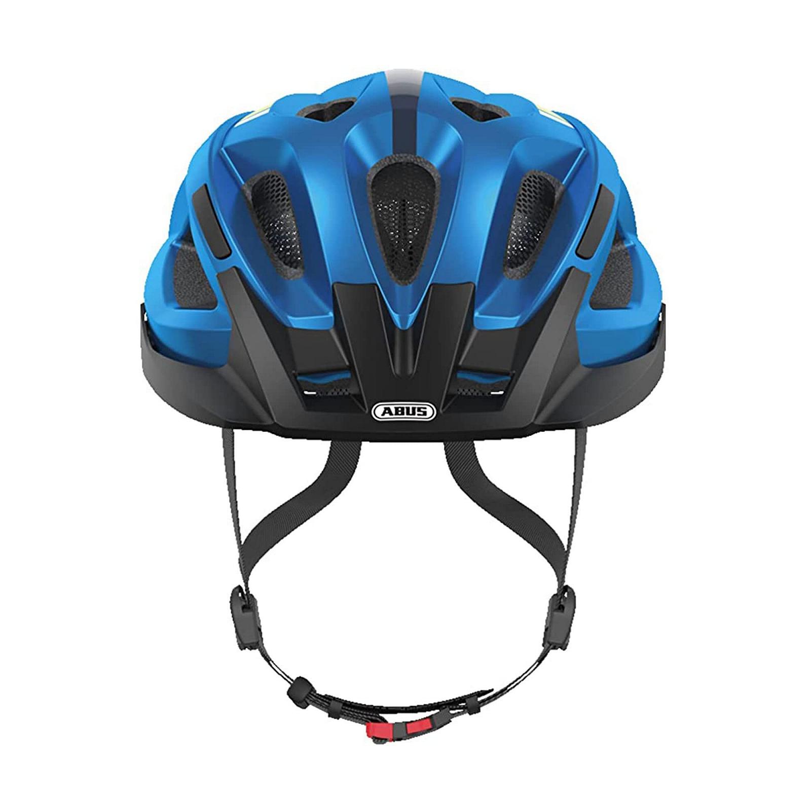 Шолом Велосипедний ABUS Aduro 2.0 Міський З Підсвічуванням, Steel Blue, фото №2