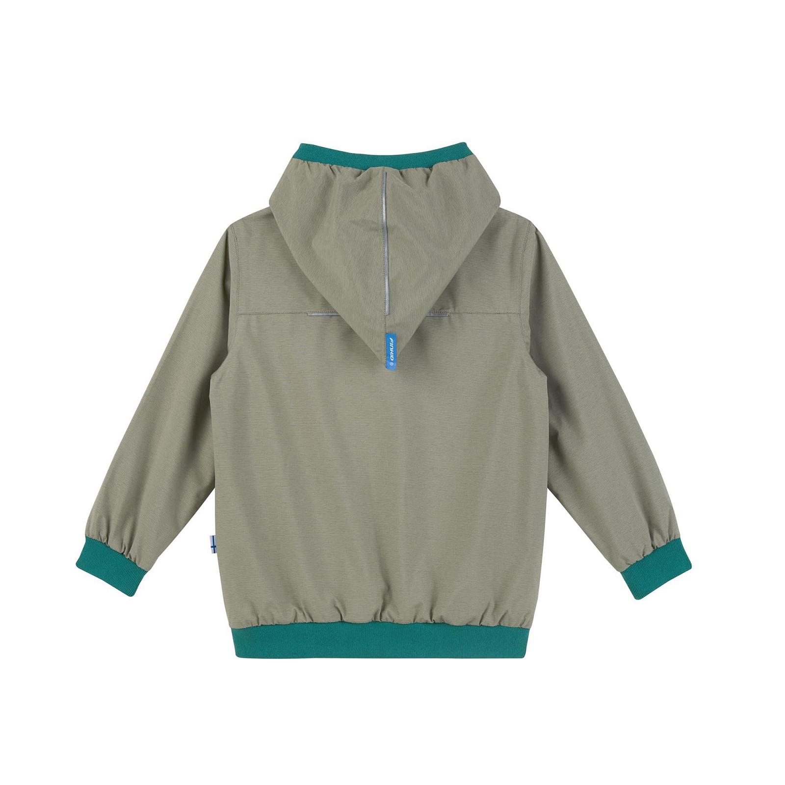 Двусторонняя куртка Finkid MUUTUVA Vetiver/Deep Jungle, фото №3 Двусторонняя куртка Finkid MUUTUVA Vetiver/Deep Jungle, фото №3