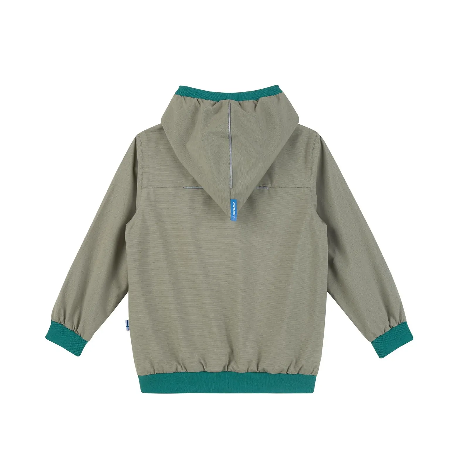 Двусторонняя куртка Finkid MUUTUVA Vetiver/Deep Jungle, фото №3 Двусторонняя куртка Finkid MUUTUVA Vetiver/Deep Jungle, фото №3