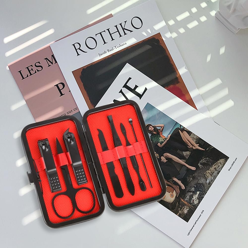 Набір для манікюру та педикюру професійний 7 предметів, дорожній, фото №6 Набір для манікюру та педикюру професійний 7 предметів, дорожній, фото №6