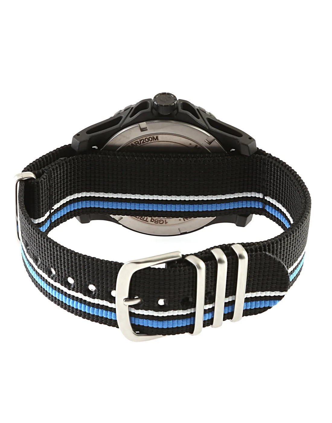 Часы кварцевые аналоговые мужские Traser 105545 черно-синие, фото №3 Часы кварцевые аналоговые мужские Traser 105545 черно-синие, фото №3