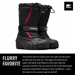 Черевики Sorel Flurry Unisex Дитячі Зимові synthetic.ua - Фото 1