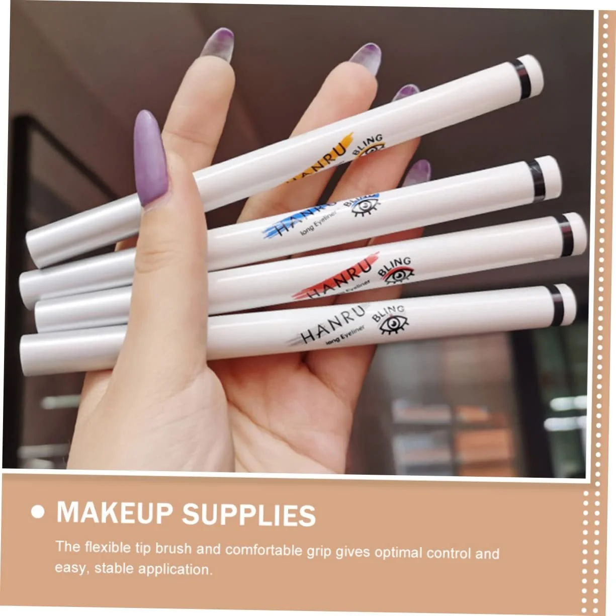 Набор подводок для глаз Beavorty, цветные, фото №3