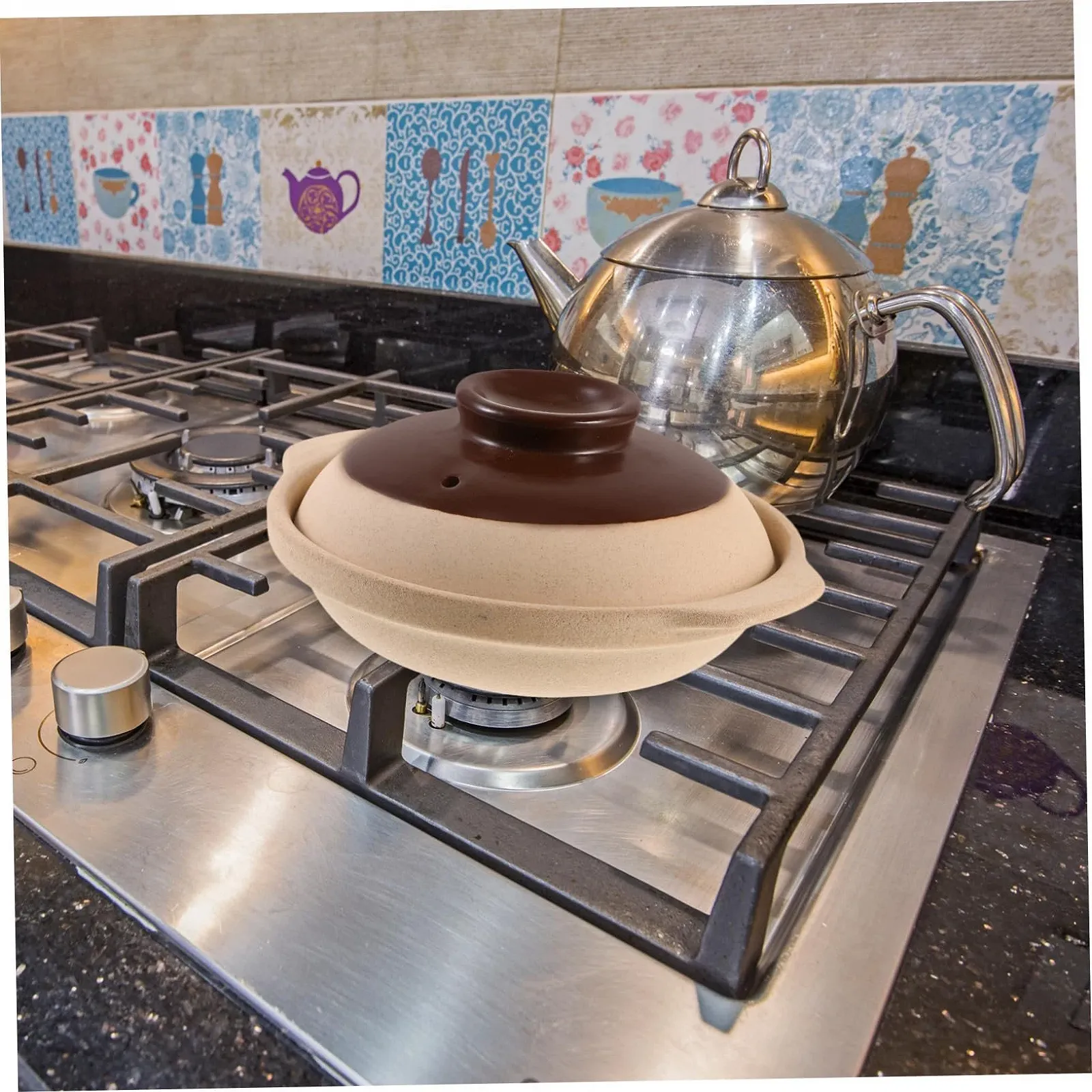 Керамическая форма для запекания и кастрюля для тушения кухонная посуда, фото №4