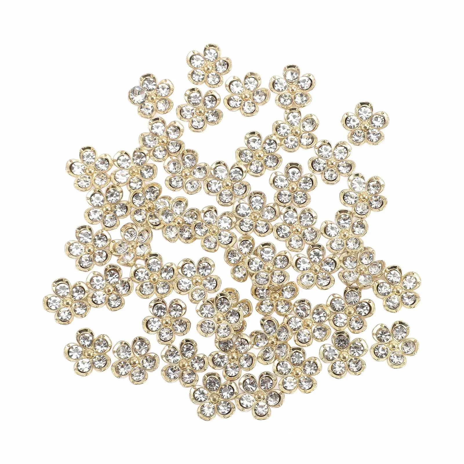 Стрази для нігтів 50шт Набір Блискучі Стильні Легко наносяться, фото №9