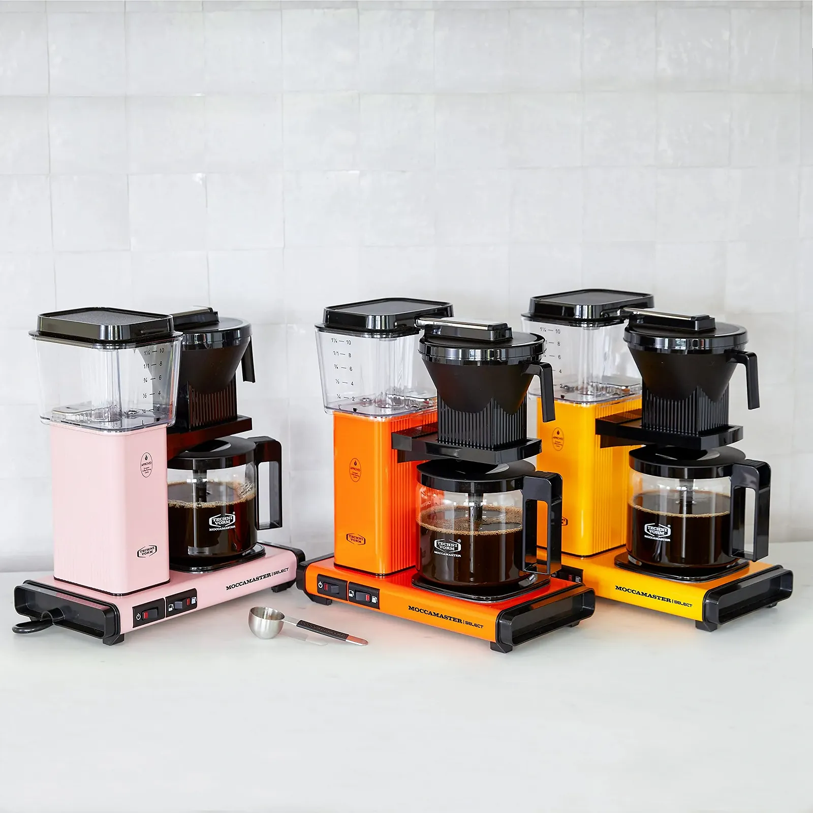Кофеварка капельная Moccamaster KBG Select Желтая, 1,25 л, фото №8 Кофеварка капельная Moccamaster KBG Select Желтая, 1,25 л, фото №8