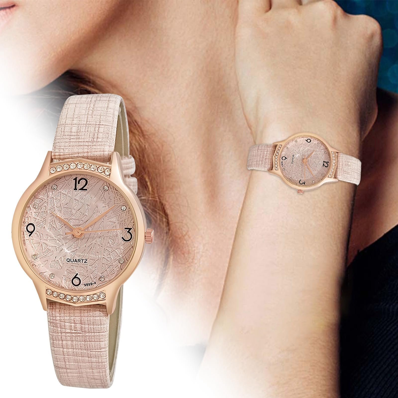 Классические Мужские Часы Модные Женские Часы Красивые и Компактные Женские Часы Повседневные и Простые Элегантные Женские Часы (B, One Size), фото №3 Классические Мужские Часы Модные Женские Часы Красивые и Компактные Женские Часы Повседневные и Простые Элегантные Женские Часы (B, One Size), фото №3