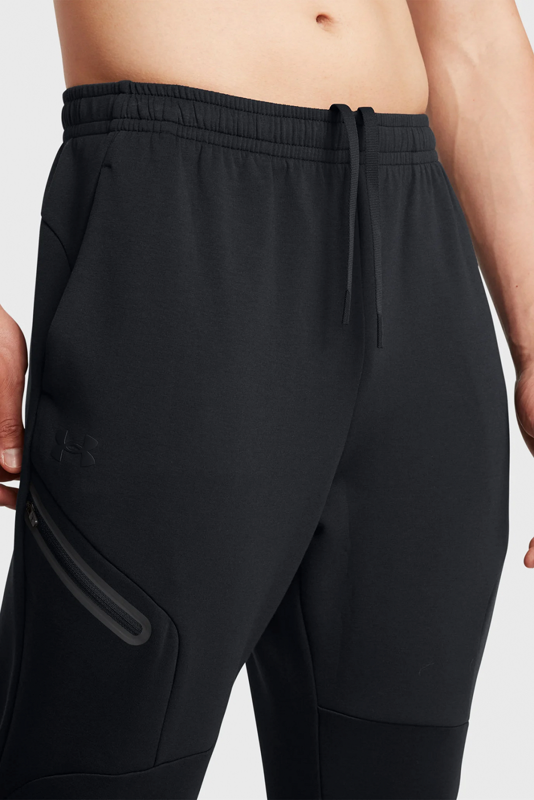 Штани UA Unstoppable Flc Jgr EU 1389353-001 Under Armour Чорний XL, фото №3