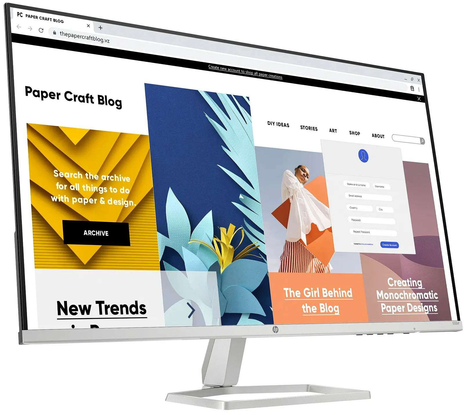 Монітор 31.5" HP 532sf Full HD VA 100 Гц, фото №2 Монітор 31.5" HP 532sf Full HD VA 100 Гц, фото №2